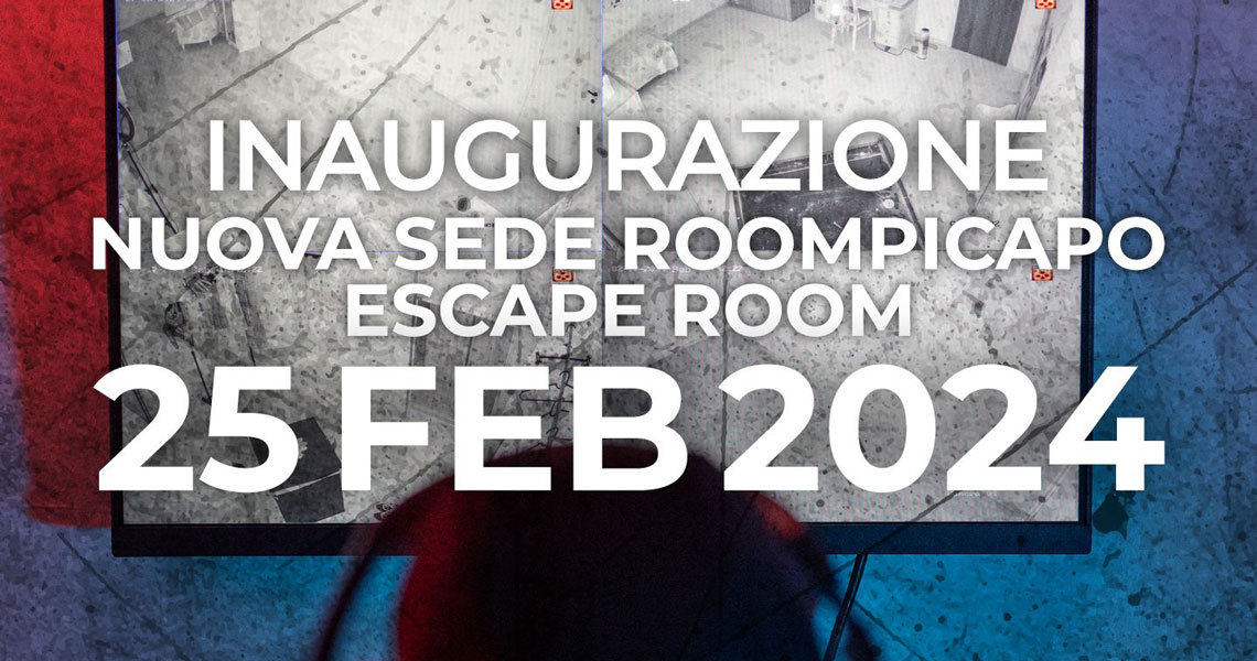 inaugurazione nuova sede roompicapo escape room perugia